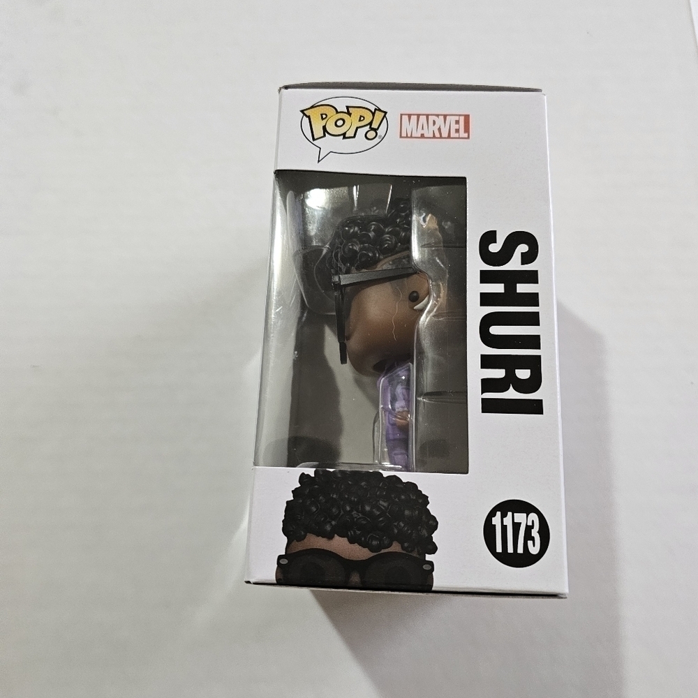 Funko Pop! Black Panther Wakanda Forever Shuri Purple Vinyl Figure - Picture 2 of 4